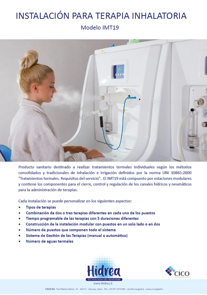 Impianti inalatori Hidrea